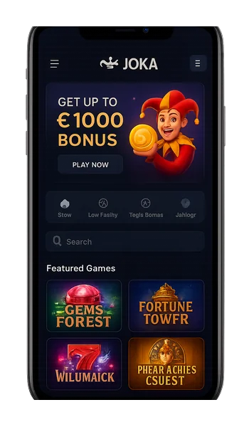 Joka Casino App Screenshot